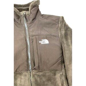 The North Face Womens Brown Fleece Zip-Up Jacket‎ S